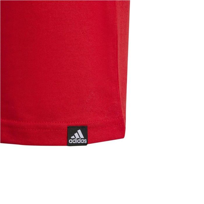 Camiseta de Manga Corta Infantil Adidas Camo Linear 11-12 años Rojo 2 Camiseta de Manga Corta Infantil Adidas Camo Linear 11-12 años Rojo 2