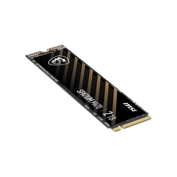 MSI SPATIUM M470 Pro PCIe 4.0 NVMe M.2 2TB SSD - 6000/5000MB/s - S78-440Q990-P83 2 MSI SPATIUM M470 Pro PCIe 4.0 NVMe M.2 2TB SSD - 6000/5000MB/s - S78-440Q990-P83 2