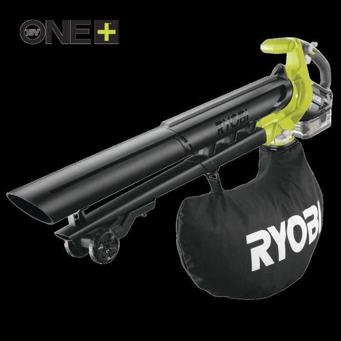 Sopladora-trituradora-aspiradora 2 en 1 - RYOBI - Brushless - 201 km/h - 6 m³/min 5 Sopladora-trituradora-aspiradora 2 en 1 - RYOBI - Brushless - 201 km/h - 6 m³/min 5