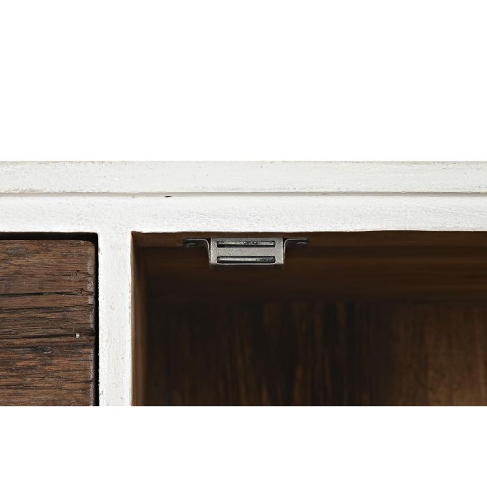 Cajonera Colonial DKD Home Decor Blanco Marron Oscuro 50 x 75 x 72 cm 4 Cajonera Colonial DKD Home Decor Blanco Marron Oscuro 50 x 75 x 72 cm 4