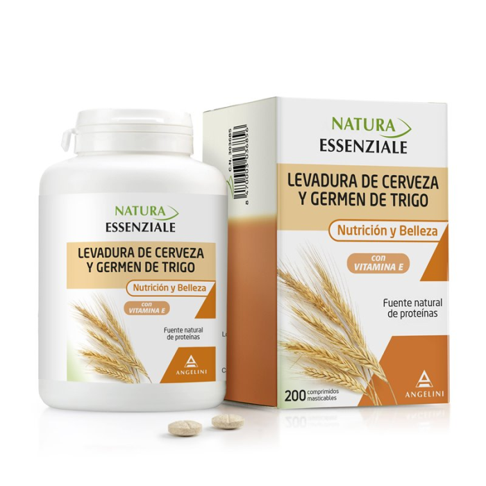 Angelini Natura Levadura De Creveza Y Germen De Trigo 200 Comp