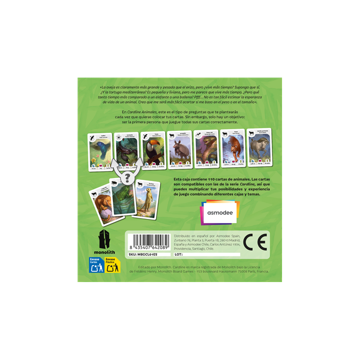 Cardline Animales 2 2 Cardline Animales 2 2