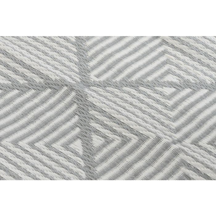 DKD Home Decor Alfombra Azul Marrón Claro Poliéster 180x120 cm (Pack 4 Unidades Surtidas) 2