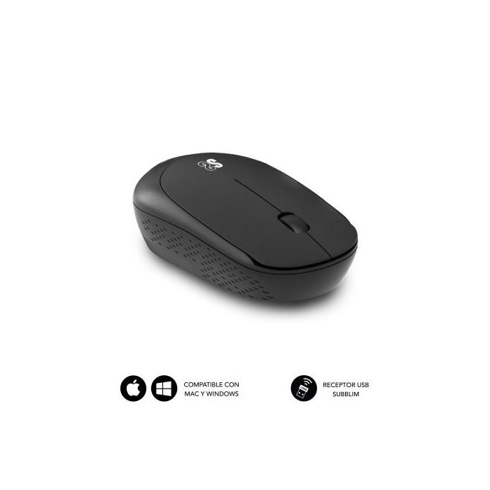 SUBBLIM Harmony Pack Mousepad XL + Wireless Mouse Black 3
