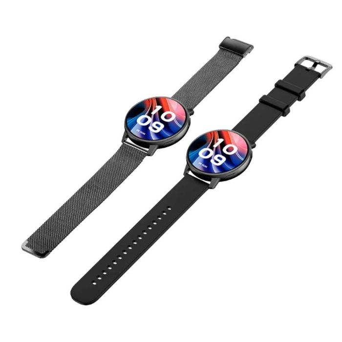 Smartwatch SPC Smartee Duo Classic 9652N/ Notificaciones/ Frecuencia Cardíaca/ Negro/ Incluye Correa Extra 2 Smartwatch SPC Smartee Duo Classic 9652N/ Notificaciones/ Frecuencia Cardíaca/ Negro/ Incluye Correa Extra 2