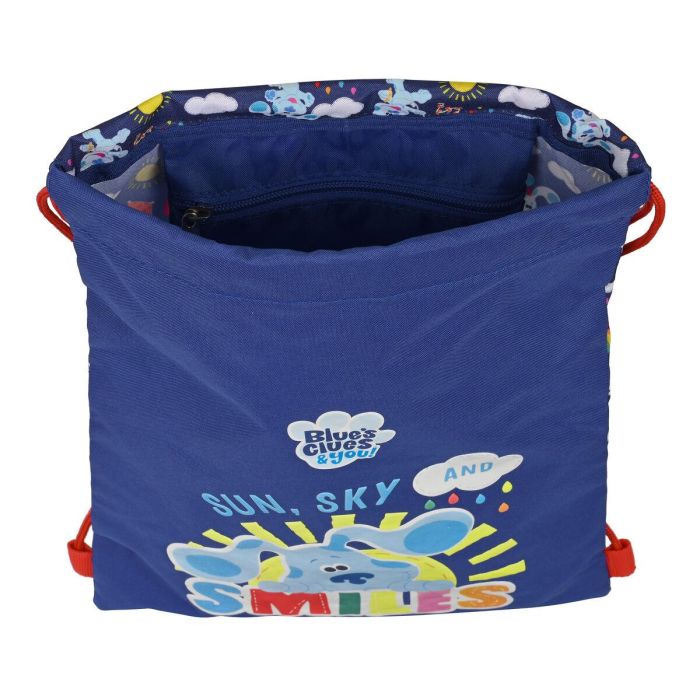 Bolsa Mochila con Cuerdas Blue's Clues Azul marino (26 x 34 x 1 cm) 3 Bolsa Mochila con Cuerdas Blue's Clues Azul marino (26 x 34 x 1 cm) 3