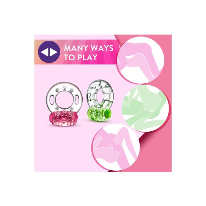 Anillo para el Pene Blush Play with me Verde 6 Anillo para el Pene Blush Play with me Verde 6