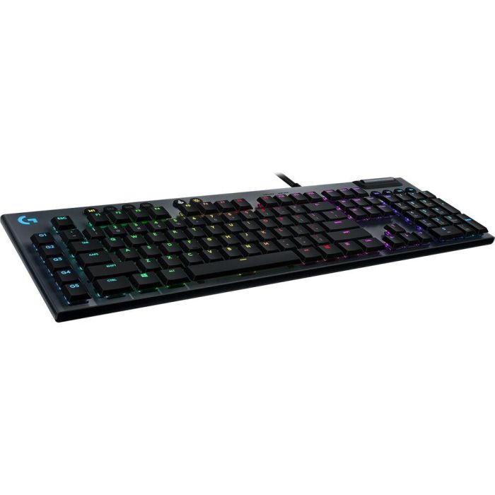 Teclado Gaming Logitech 920-008988 RGB Negro Qwerty Español Teclado Gaming Logitech 920-008988 RGB Negro Qwerty Español