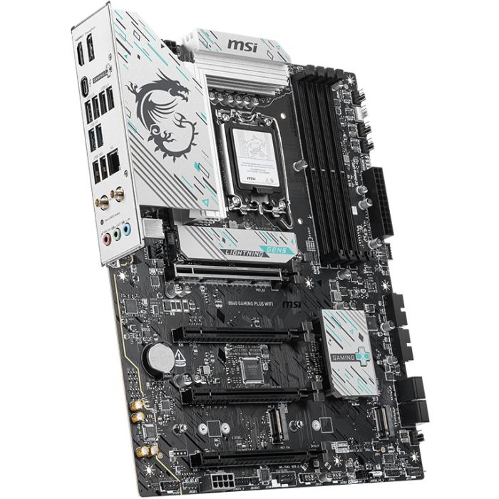 MSI 911-7E41-003 Placa base B860 GAMING PLUS WiFi para Intel LGA 1851, 4DDR5, USB 10Gbps, Wi-Fi 7, ATX 3