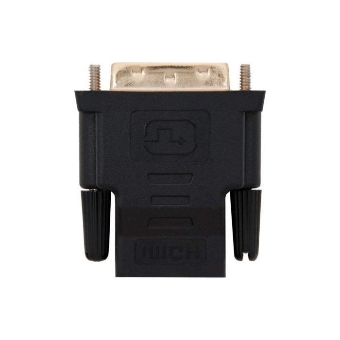Nanocable 10.15.0700 Adaptador DVI 24+1 Macho a HDMI Hembra Tipo A - Conector Oro 24K Negro 1 Nanocable 10.15.0700 Adaptador DVI 24+1 Macho a HDMI Hembra Tipo A - Conector Oro 24K Negro 1