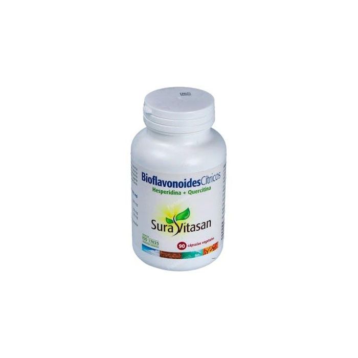 SURA VITASAN Bioflavonoides Cítricos 775mg con Hesperidina y Quercitina 90 Cápsulas Vegetales