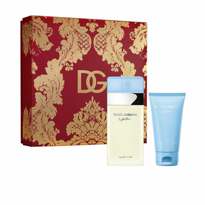 Dolce & Gabbana LIGHT BLUE POUR FEMME Cofre Regalo EDT 100ml + Crema Corporal 50ml Mujer Floral Frutal