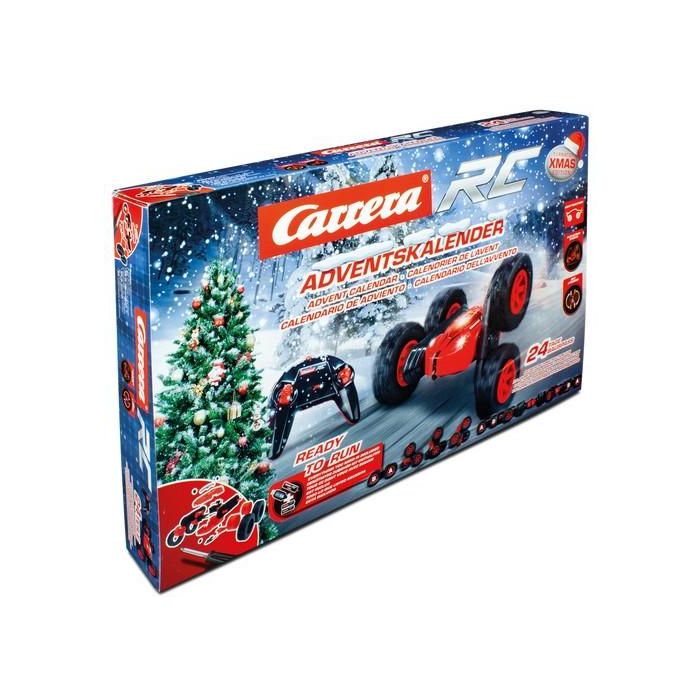Carrera 370240009 Coche de acrobacias Turnator RC 1:24 Eléctrico Rojo 8 km/h 12+ años. Adventskalender X-Mas