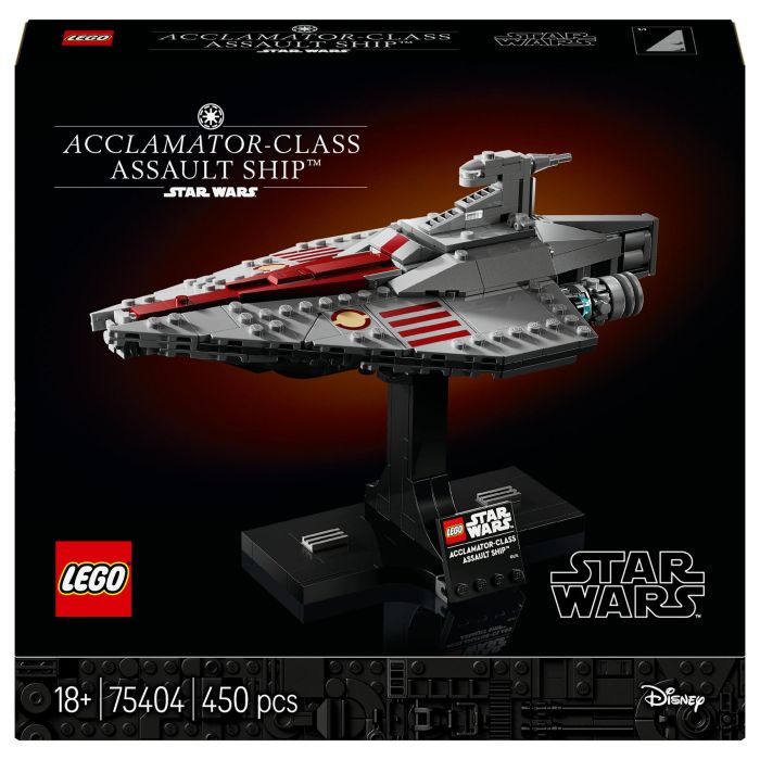 LEGO Star Wars Nave de Asalto Clase Acclamator 75404 450 Piezas 0 LEGO Star Wars Nave de Asalto Clase Acclamator 75404 450 Piezas 0