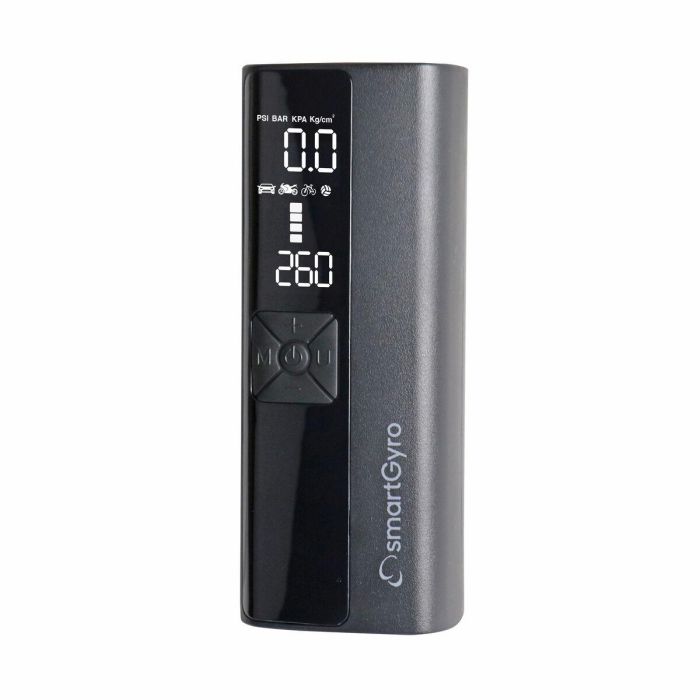 smartGyro SG27-342 Bomba de Aire Eléctrica Inteligente con Manómetro, Compresor Portátil 150 PSI para Coche, Moto, Bici, Balones smartGyro SG27-342 Bomba de Aire Eléctrica Inteligente con Manómetro, Compresor Portátil 150 PSI para Coche, Moto, Bici, Balones