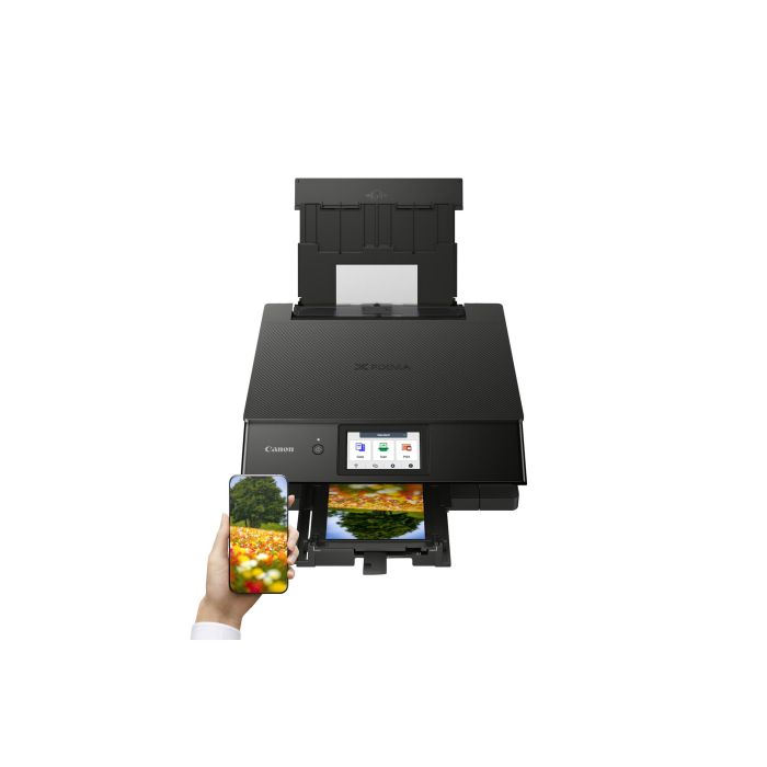Canon Pixma TS8750 Multifunción Inyección 6 Tintas Wi-Fi Dual Band Auto Dúplex Impresora Copiadora Escáner LCD Táctil 4.3'' Negro 3 Canon Pixma TS8750 Multifunción Inyección 6 Tintas Wi-Fi Dual Band Auto Dúplex Impresora Copiadora Escáner LCD Táctil 4.3'' Negro 3