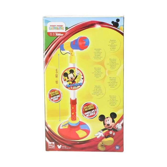 Micro de pie con amplificador y funciones en pedales de mickey 82x19x5 3