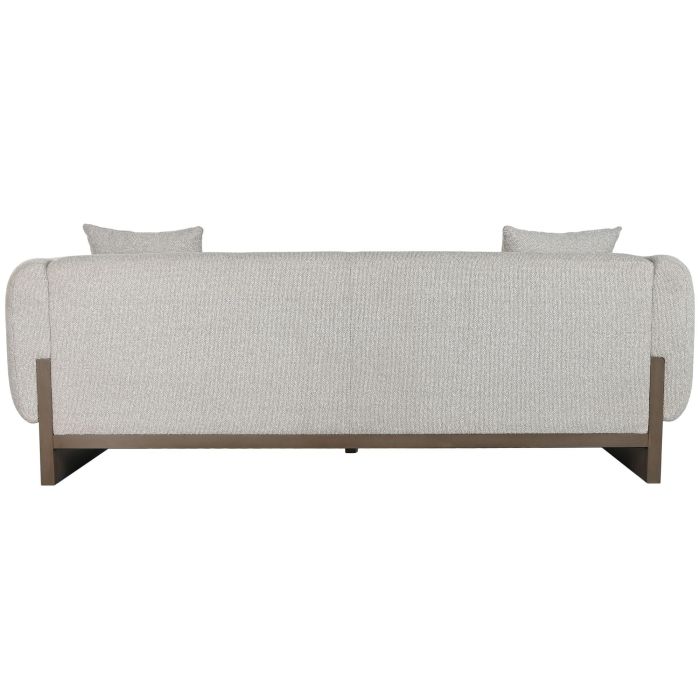 Sofa Scandi DKD Home Decor Crudo Marron 95 x 77 x 220 cm 2