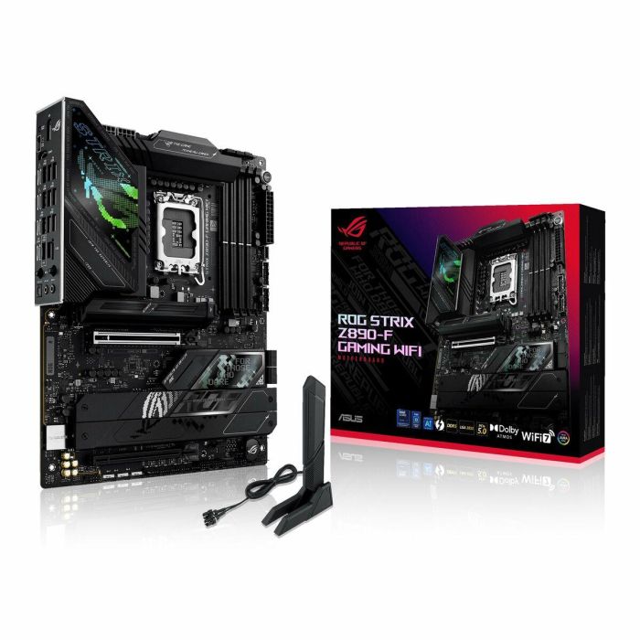 ASUS ROG STRIX Z890-F GAMING WiFi Placa Base ATX Intel LGA 1851 DDR5 con Wi-Fi 7 y Bluetooth 5.4 para PC 30