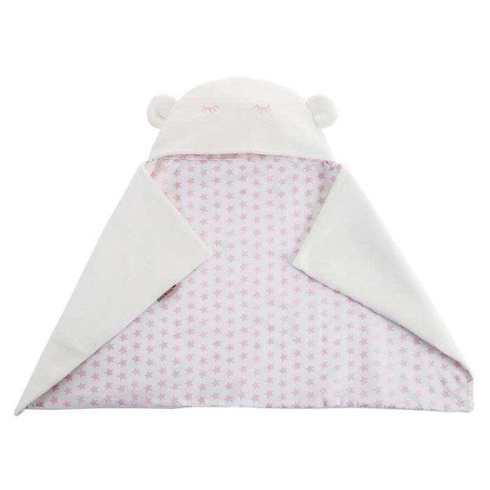 Manta capucha reversible unicornio 90 x 66 cm Manta capucha reversible unicornio 90 x 66 cm
