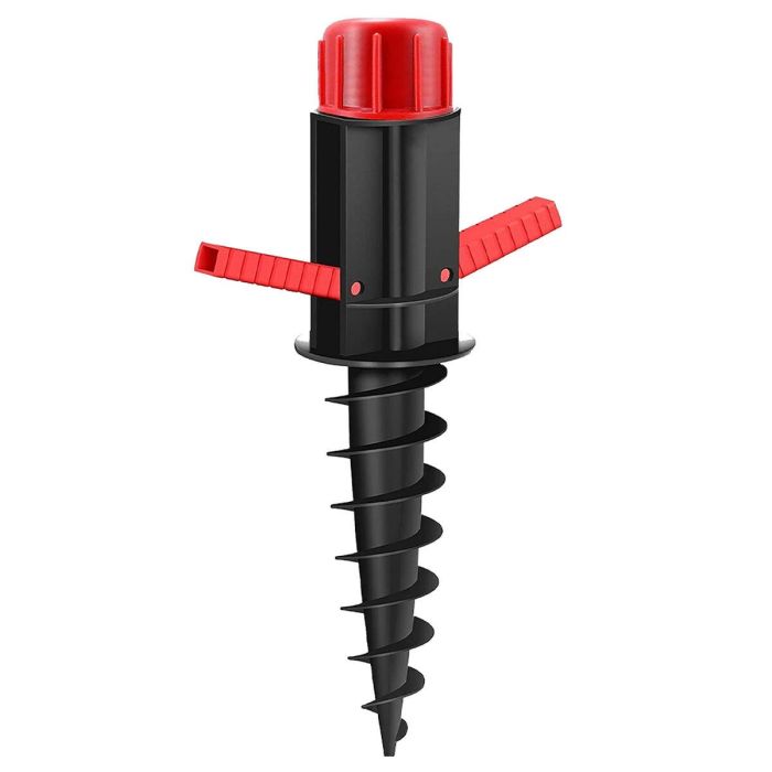 Marbueno Pincho Parasol Plastico Negro 37x6x6 cm Playa y Jardin 10505 0 Marbueno Pincho Parasol Plastico Negro 37x6x6 cm Playa y Jardin 10505 0