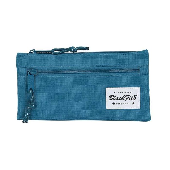 Bolso Escolar Safta Portatodo Blackfit8 -'Egeo-' Dos Cremalleras 220Xx110 mm Bolso Escolar Safta Portatodo Blackfit8 -'Egeo-' Dos Cremalleras 220Xx110 mm