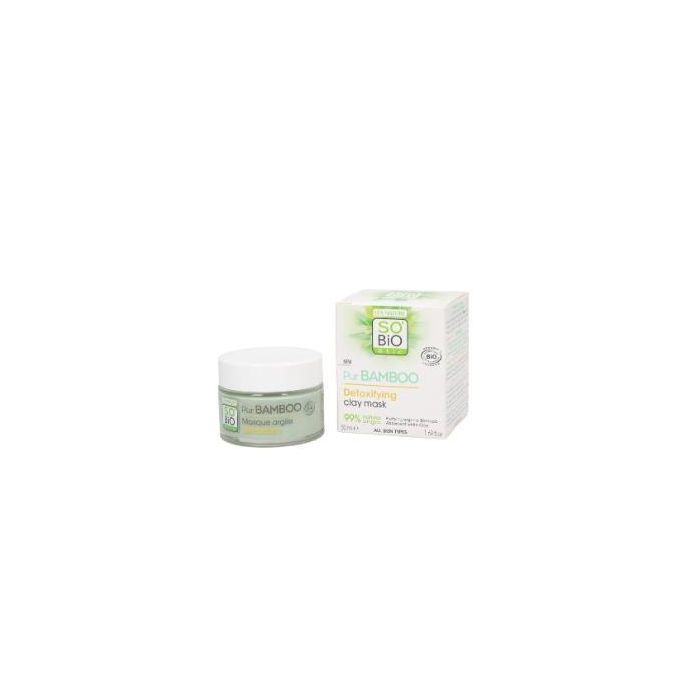 Mascarilla Facial Detox Pur Bamboo Arcilla 50M Bio