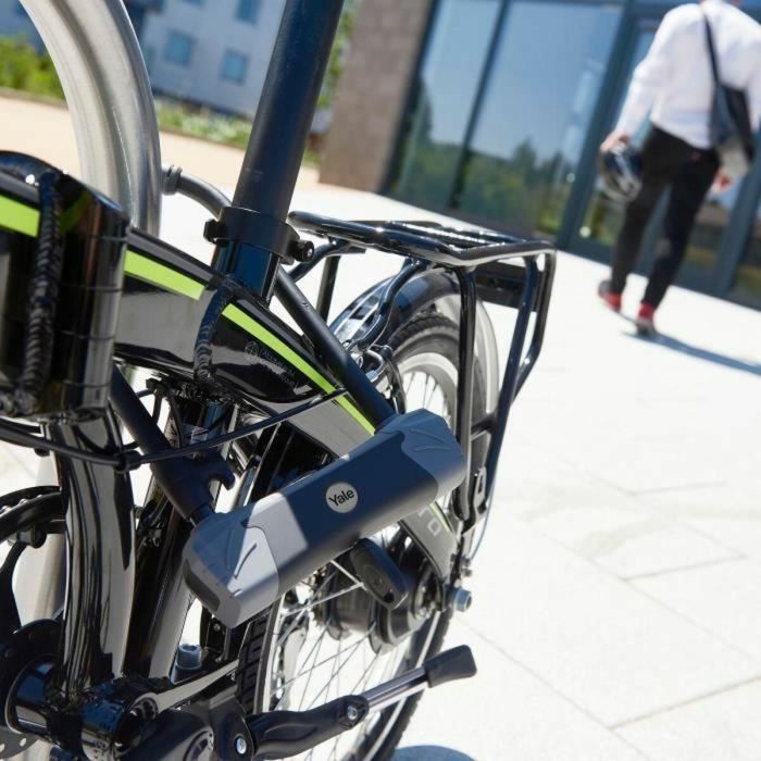 Yale Candado U Antirrobo Alta Seguridad Bicicleta MTB Certificado Secure Gold 230 x 115 x 14 mm 1