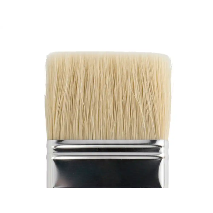 Liderpapel Brocha Paletina Plana Ancho 57 mm Pelo de Cerda Natural Certificado FSC para Óleos y Acrílicos 3