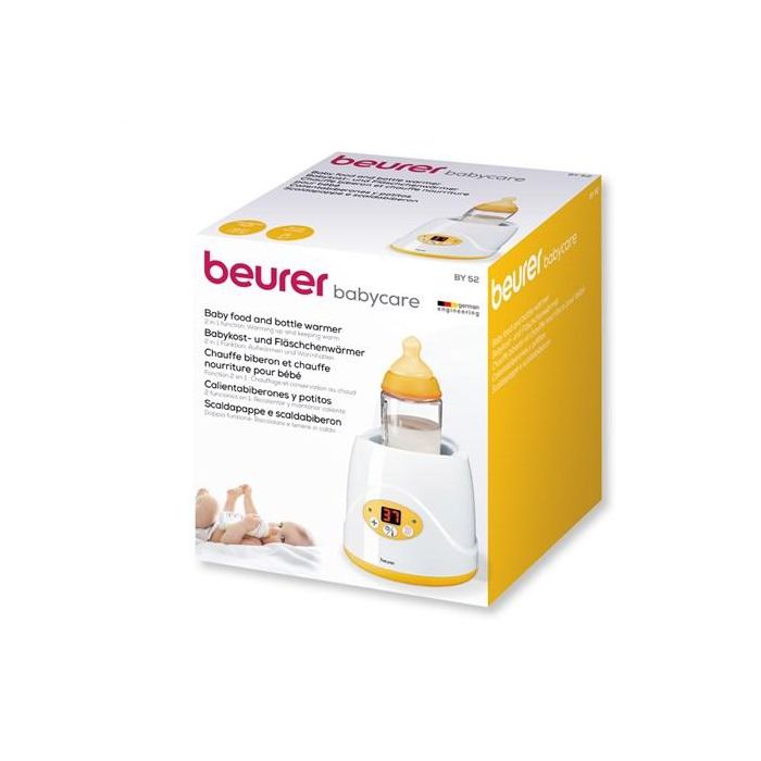 Beurer BY-52 Calientabiberones y Calientapotitos Digital, Pantalla LED, Compatible con Todos los Biberones 2 Beurer BY-52 Calientabiberones y Calientapotitos Digital, Pantalla LED, Compatible con Todos los Biberones 2