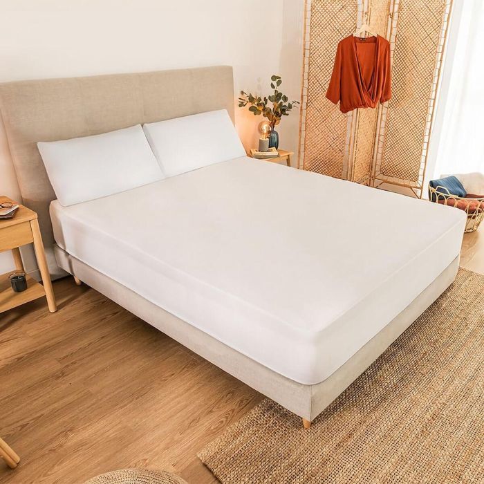 Protector de colchón Cecotec Flow ProtectMattress 1000 Blanco Cama de 90 5