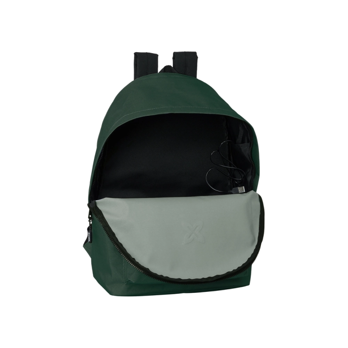 Safta Mochila Doble para Portátil 15,6"+USB Munich Básicos Verde 31x44x18 cm 3
