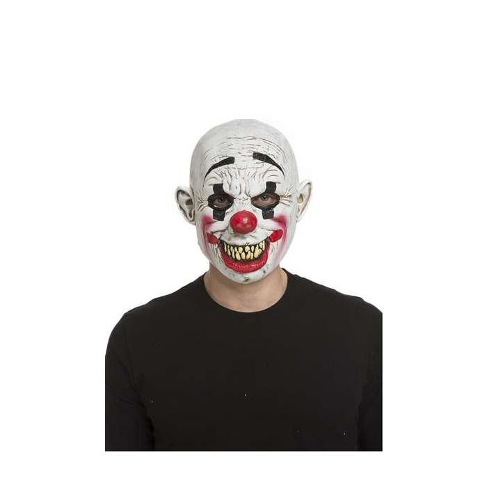 My Other Me Máscara de Payaso sin Pelo de Látex, Talla Única para Disfraz de Halloween, Carnaval o Fiestas, Edad Mínima 36 Meses 1 My Other Me Máscara de Payaso sin Pelo de Látex, Talla Única para Disfraz de Halloween, Carnaval o Fiestas, Edad Mínima 36 Meses 1