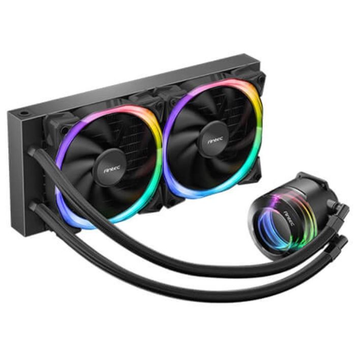 Antec VORTEX 240 ARGB Procesador Sistema de refrigeración líquida todo en uno Negro 2 Antec VORTEX 240 ARGB Procesador Sistema de refrigeración líquida todo en uno Negro 2