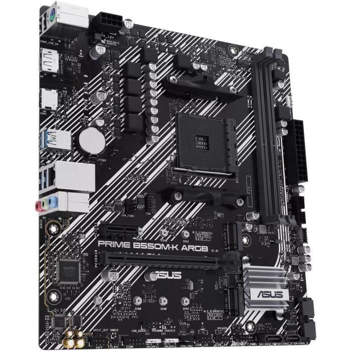 Asus ASU1701162274097 Placa base PRIME B550M-K ARGB - Socket AM4 - DDR4 - Micro ATX 3