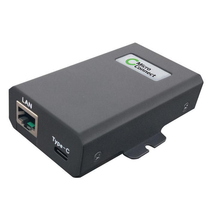 MicroConnect Gigabit PoE to USB-C Converter 25W 2 MicroConnect Gigabit PoE to USB-C Converter 25W 2