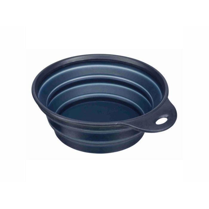 Comedero Plegable para Mascotas Trixie Travel Silicona 1 L Verde 4