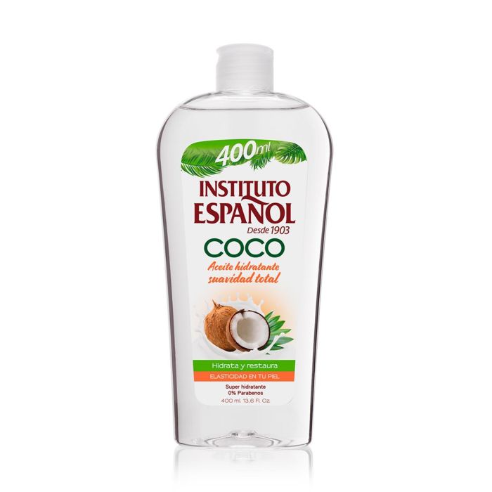 Instituto Español Coco aceite corporal aceite corporal 400 ml