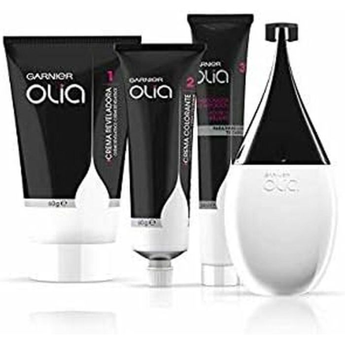 Garnier Olia Coloración Permanente #9,0 Rubio Muy Claro Lote 4 pz 1