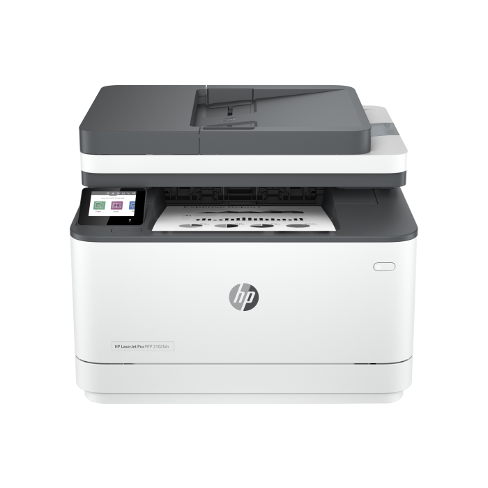 Multifunción Láser Monocromo HP Láserjet Pro 3102FDN Fax/ Dúplex/ Blanca