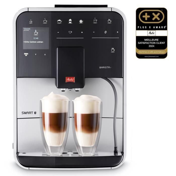 MELITA F831-101 Barista T Smart - Plateado (sin tanque de leche) MELITA F831-101 Barista T Smart - Plateado (sin tanque de leche)