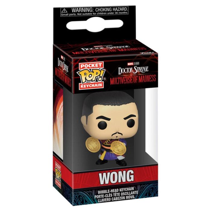 Funko Llavero Doctor Strange Wong Multiverso de la Locura 4cm 2