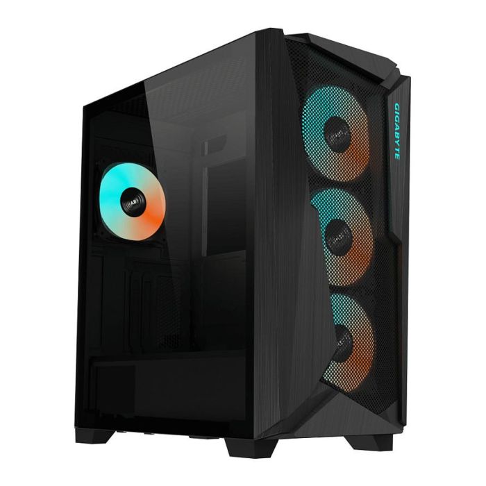 Gigabyte C301G V2 ATX Midi Tower Negra con Panel de Vidrio Templado 0 Gigabyte C301G V2 ATX Midi Tower Negra con Panel de Vidrio Templado 0