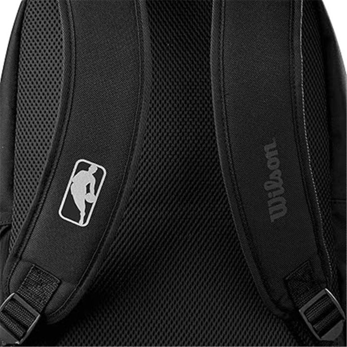 Mochila Casual Wilson NBA Team Backpack Negro Dorado Deportivo 1