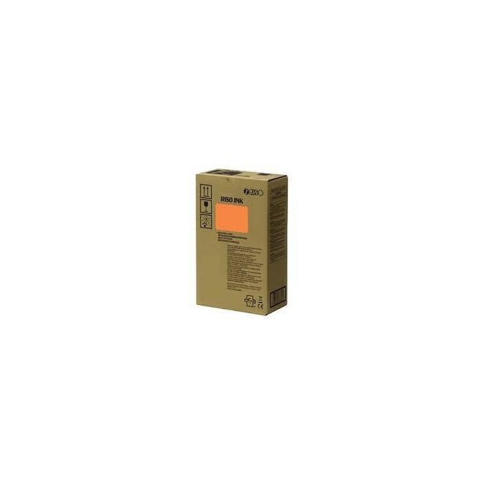 Riso Tinta Naranja 1.000 MLX2 Pack 2 Sustituye a S6974E y S7209E