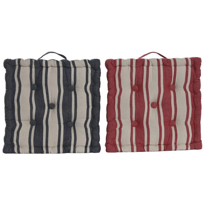 Cojin Atlantico DKD Home Decor Rojo Azul 40 x 7 x 40 cm (4 Unidades) Cojin Atlantico DKD Home Decor Rojo Azul 40 x 7 x 40 cm (4 Unidades)