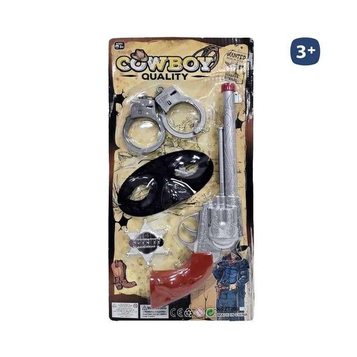 My Other Me Pistola antifaz y esposas vaquero 31 cm