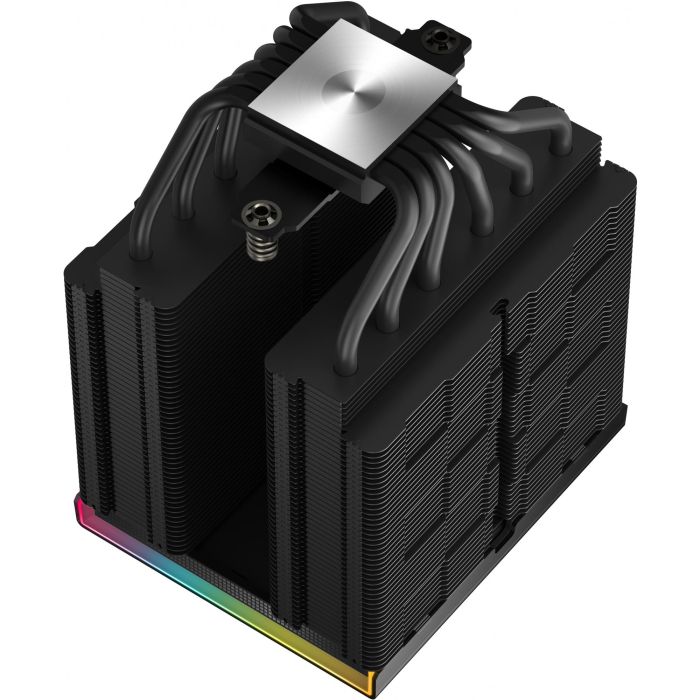 DeepCool AK620 DIGITAL PRO - Refrigerador de Aire para Procesador, 2x 12cm, 25dB, PWM, FDB, LED MultiColor, Negro 7