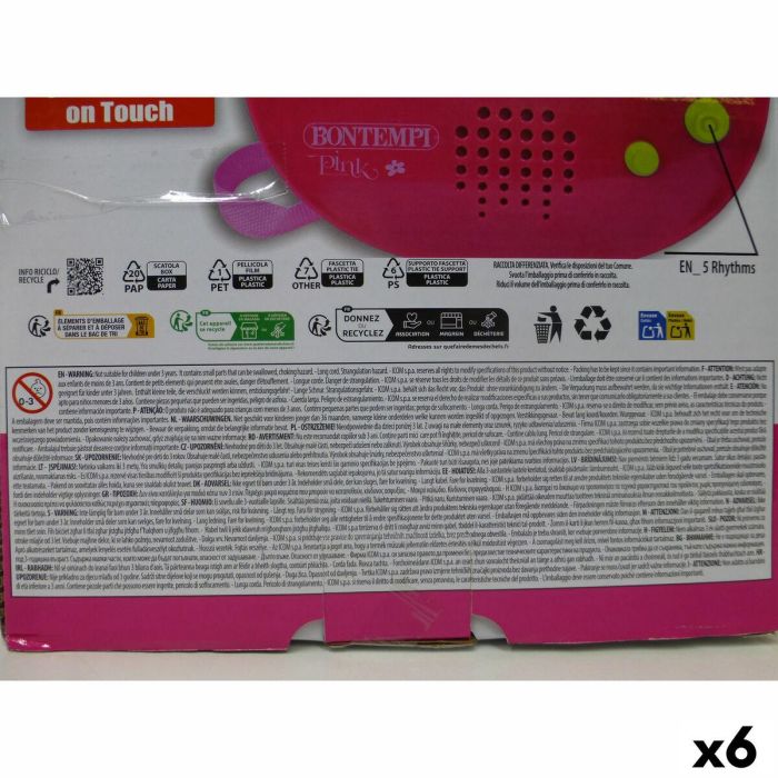 Guitarra Infantil Bontempi 20 x 56 x 4 cm (6 Unidades) 12 Guitarra Infantil Bontempi 20 x 56 x 4 cm (6 Unidades) 12