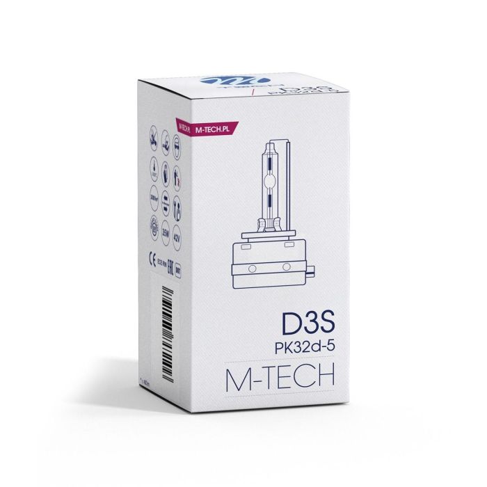 Lámpara Xenón M-Tech Basic D3S 8000K MTECZHCD3S8 2 Lámpara Xenón M-Tech Basic D3S 8000K MTECZHCD3S8 2